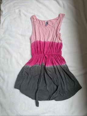 edge Girls Gradient Pink Dress Size M
